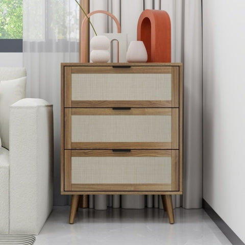 ZUN 3 Drawer Cabinet, Suitable for bedroom, living room, study W688121311