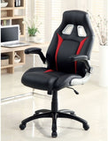 ZUN Stylish Office Chair Upholstered 1pc Comfort Adjustable Chair Relax Gaming Office Chair Work Black B011104807