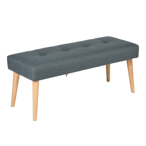 ZUN Modern Bench Ottoman, Upholstered Stools End of Bed Bench, GREEN W131470900