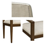 ZUN Upholstered Dining Chairs with Arms B035118584