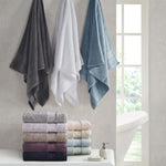 ZUN Cotton 6 Piece Bath Towel Set B03599349