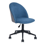 ZUN Home Office Task Chair - Blue W131470769