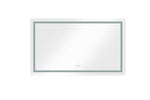 ZUN 60 in. W x 36 in. H Frameless Single Bathroom Vanity Mirror in Polished Crystal Bathroom Vanity W1272113408