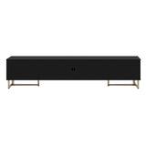 ZUN U-Can TV Stand for 65+ Inch TV, Entertainment Center TV Media Console Table, Modern TV Stand with WF314648AAB