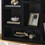 ZUN Open Wooden Open Shelf Bookcase, Freestanding Display Storage Cabinet with 7 Cube Storage Spaces, W1781115100