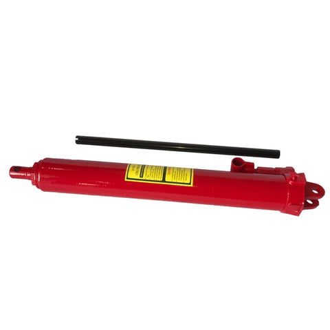 ZUN 8 Ton Long Ram Hydraulic Jack Red 11610177
