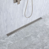 ZUN 36'' W Linear Grid Shower Drain W1194135396