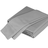 ZUN Premium 4-Piece Tencel Lyocell sheet Set, Silky Soft 100% Tencel, Oeko-TEX Certified, Queen - Gray B046126609