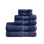 ZUN Cotton 6 Piece Bath Towel Set B03599354