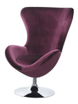 ZUN Accent Chair w/ Ottoman B090114426