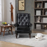ZUN COOLMORE Wood Frame Armchair, Modern Accent Chair Lounge Chair for Living Room W395109979