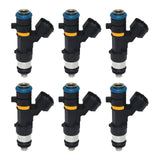 ZUN Set of 6 Fuel Injectors Compatible with Nissa-n Murano 350Z Infinit-i G35 FX35 M35 V6 3.5L 83932567