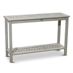 ZUN Eucalyptus Console Table, Driftwood Gray B04660598
