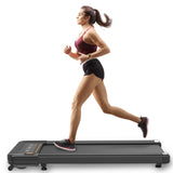 ZUN Under Desk Treadmill Walking Pad with Remote Controll, Heavy Duty 2.5HP 300LBS W136259199