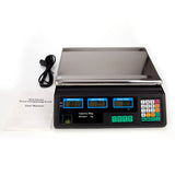 ZUN ACS-30 40kg/5g Digital Price Computing Scale for Vegetable US Plug Silver & Black 93678793