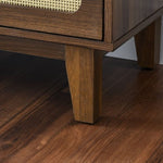ZUN Drawer bedroom wooden antique TV cabinet bedroom living room corridor storage W1781130616