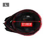 ZUN Youth DOT Motorcycle Helmets Full Face Safety Off Road Helmet Red Spider For Dirt Bicycle Cycling 47566906