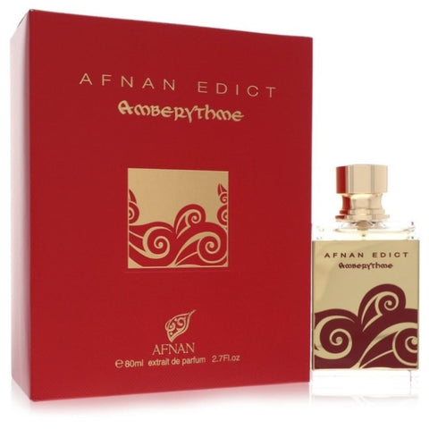 Afnan Edict Amberythme by Afnan Extrait De Parfum Spray 2.7 oz for Women FX-564365