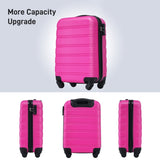 ZUN Hardshell Luggage Sets 20inches + Bag Spinner Suitcase with TSA Lock Lightweight PP309431AAH