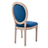 ZUN HengMing Upholstered Velvet French Dining Chair with rubber legs,Set of 2 W21263672