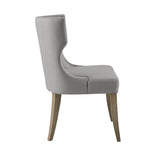ZUN Upholstered Wingback Dining Chair B03548773