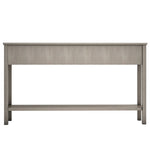 ZUN TREXM Rustic Entryway Console Table, 60" Long Sofa Table with two Different Size Drawers and Bottom WF281290AAE