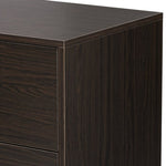 ZUN U_Style Featured Two-door Storage Cabinet with Three Drawers and Metal Handles , Suitable for WF308422AAD