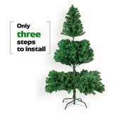 ZUN 7ft 1100 Branch Christmas Tree Green--Substitution code:84908498 79821034