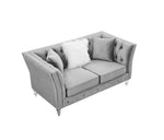 ZUN L8085B Two-seat sofa gray W30843368