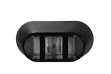 ZUN 59" Acrylic Freestanding-Acrylic Soaking Tubs, Black, Oval Shape Black Freestanding W1675104996