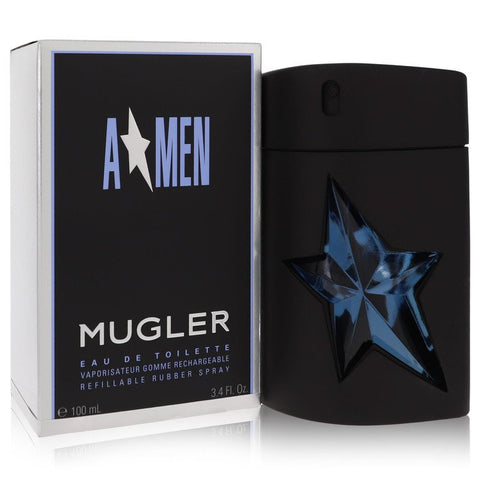 Angel by Thierry Mugler Eau De Toilette Spray Refillable 3.4 oz for Men FX-499398