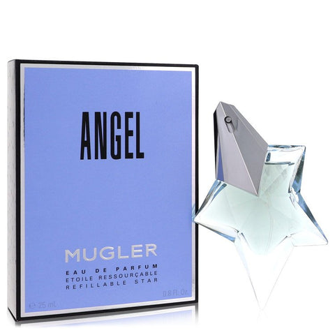 Angel by Thierry Mugler Eau De Parfum Spray Refillable .8 oz for Women FX-416887