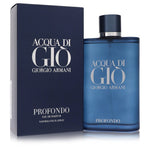 Acqua Di Gio Profondo by Giorgio Armani Eau De Parfum Spray 6.7 oz for Men FX-557097