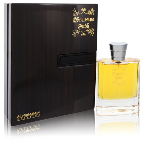 Al Haramain Obsessive Oudh by Al Haramain Eau De Parfum Spray 3.4 oz for Men FX-557683