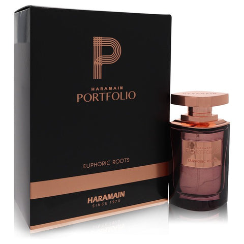Al Haramain Portfolio Euphoric Roots by Al Haramain Eau De Parfum Spray 2.5 oz for Men FX-560737