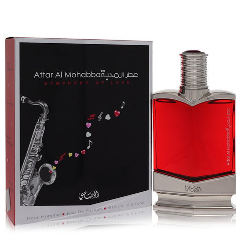 Attar Al Mohabba by Rasasi Eau De Parfum Spray 2.5 oz for Men FX-560988