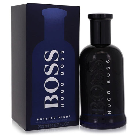 Boss Bottled Night by Hugo Boss Eau De Toilette Spray 6.7 oz for Men FX-500449