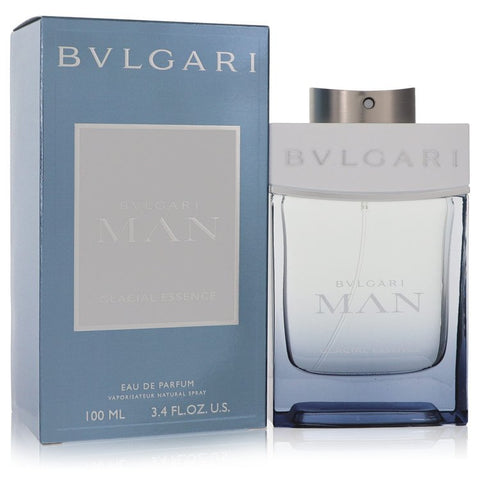 Bvlgari Man Glacial Essence by Bvlgari Eau De Parfum Spray 3.4 oz for Men FX-558306