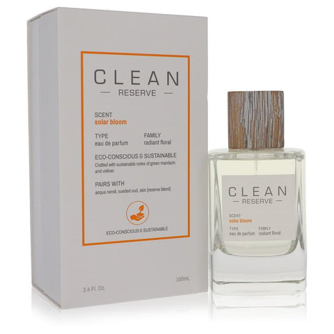 Clean Reserve Solar Bloom by Clean Eau De Parfum Spray 3.4 oz for Women FX-557880