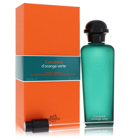 Eau D'Orange Verte by Hermes Eau De Toilette Spray Concentre 6.7 oz for Men FX-458411