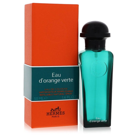 Eau D'Orange Verte by Hermes Eau De Cologne Spray Refillable 1.7 oz for Men FX-467963