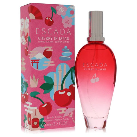 Escada Cherry In Japan by Escada Eau De Toilette Spray 3.3 oz for Women FX-562710