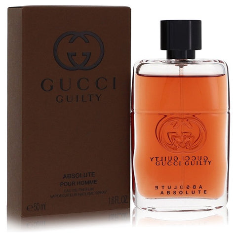 Gucci Guilty Absolute by Gucci Eau De Parfum Spray 1.6 oz for Men FX-538942