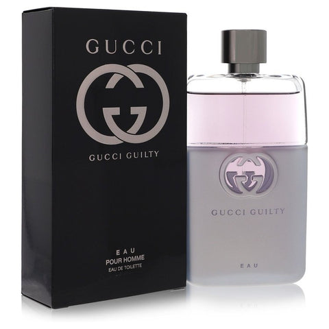 Gucci Guilty Eau by Gucci Eau De Toilette Spray 3 oz for Men FX-533304