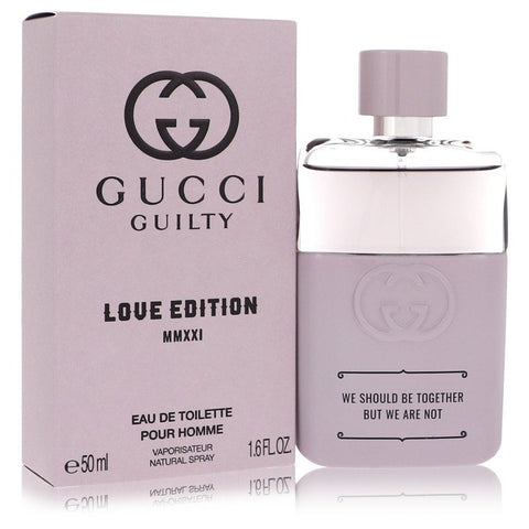 Gucci Guilty Love Edition MMXXI by Gucci Eau De Toilette Spray 1.6 oz for Men FX-561198