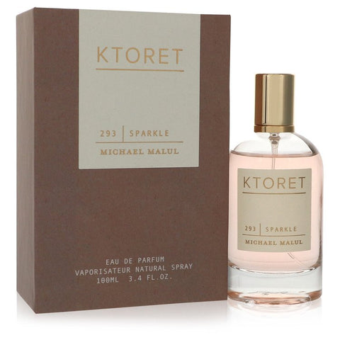 Ktoret 293 Sparkle by Michael Malul Eau De Parfum Spray 3.4 oz for Women FX-557456