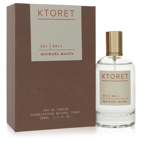 Ktoret 593 Bali by Michael Malul Eau De Parfum Spray 3.4 oz for Women FX-557457