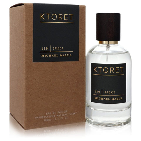 Ktoret 139 Spice by Michael Malul Eau De Parfum Spray 3.4 oz for Men FX-554572