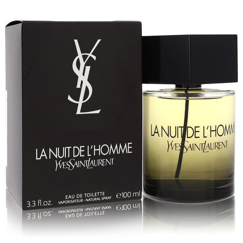 La Nuit De L'Homme by Yves Saint Laurent Eau De Toilette Spray 3.4 oz for Men FX-464105