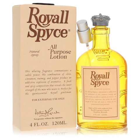 Royall Spyce by Royall Fragrances All Purpose Lotion / Cologne 4 oz for Men FX-401214